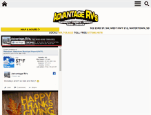 Tablet Screenshot of advantagervs.com